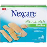 Pansements ultra-extensibles Nexcare, Assorti, Plastique, Non st&eacute;rile D. Morneault & Fils