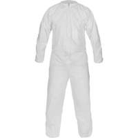 CleanMax&reg; Clean Manufactured Non-Sterile Coverall, Medium, White, Microporous D. Morneault & Fils