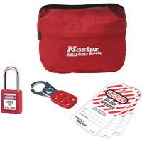 Personal Lockout Kit with Zenex Thermoplastic Padlock, 6 Components D. Morneault & Fils