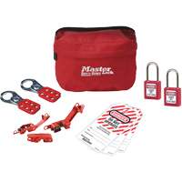 Basic Lockout Kit with Zenex Thermoplastic Locks, Electrical Kit, 11 Components D. Morneault & Fils