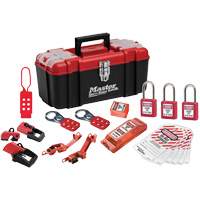 Basic Lockout Kit with Zenex Thermoplastic Locks, Electrical Kit, 20 Components D. Morneault & Fils