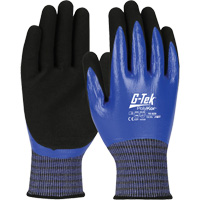 Gants r&eacute;sistants aux coupures G-Tek PolyKor X7, Taille Petit, Calibre 18, Rev&ecirc;tement Nitrile, Enveloppe en Fil technique, ANSI/ISEA 105 niveau 4 D. Morneault & Fils