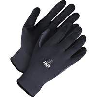 Deny Coated Gloves, 6/X-Small, Foam Nitrile Coating, Nylon Shell D. Morneault & Fils