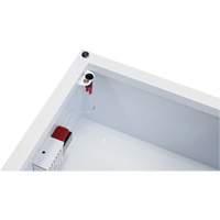 Grande armoire standard pour DEA avec alarme, Zoll AED Plus/Zoll AED 3/Cardio-Science/Physio-Control Pour, Non m&eacute;dical D. Morneault & Fils