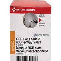 SmartCompliance&reg; Refill CPR Faceshield with One-Way Valve, Single Use Faceshield, Class 2 D. Morneault & Fils