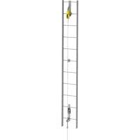 Latchways&reg; Vertical Ladder Lifeline Kit, Stainless Steel D. Morneault & Fils