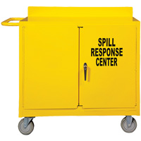 Spill Control Center Cart, 18" L x 38.375" W x 36" H D. Morneault & Fils