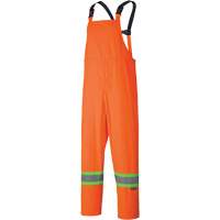 5598 Lightweight Waterproof Rain Suit, Polyester/PVC, Small, High Visibility Orange D. Morneault & Fils