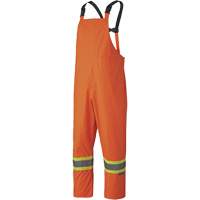 5608 210D Waterproof Rain Suit, Polyester/PVC, Small, High Visibility Orange D. Morneault & Fils