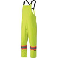 5609 210D Waterproof Rain Suit, Polyester/PVC, X-Small, High Visibility Lime-Yellow D. Morneault & Fils