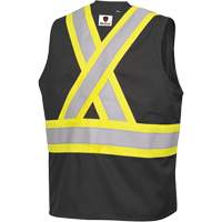 7729 Veste r&eacute;sistante aux arcs &eacute;lectriques FR-Tech, Petit, Noir, 10 cal/cm² D. Morneault & Fils