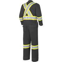 7702BKT FR-Tech&reg; Arc-Rated Coverall, Size 40 (Tall), Black, 10 cal/cm² D. Morneault & Fils