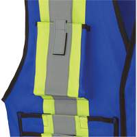 7733 Veste d'arpenteur ignifuge et r&eacute;sistant aux arcs &eacute;lectriques FR-Tech, Petit, Bleu royal, 9,7 cal/cm² D. Morneault & Fils