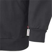 337 Flame-Resistant Zip Style Hoodie, Men's, X-Small, Black, 22 cal/cm² D. Morneault & Fils