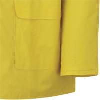 577J Veste imperm&eacute;able, Polyester/PVC, Petit, Jaune D. Morneault & Fils