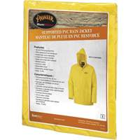 577J Veste imperm&eacute;able, Polyester/PVC, Petit, Jaune D. Morneault & Fils
