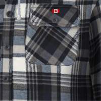 415BG Chemise &agrave; capuche matelass&eacute;e, Hommes, T-petit, Multicolore D. Morneault & Fils