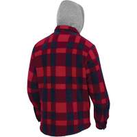 415RB Chemise &agrave; capuche matelass&eacute;e, Hommes, Petit, Multicolore D. Morneault & Fils