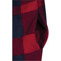 415RB Chemise &agrave; capuche matelass&eacute;e, Hommes, Petit, Multicolore D. Morneault & Fils