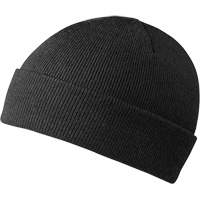 5563A Tuque doubl&eacute;e, Doublure en Acrylique, Taille unique, Noir D. Morneault & Fils