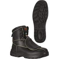 1060 Metatarsal-Protected Safety Boots, Leather, Size 10 D. Morneault & Fils