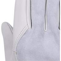 535G Beige Driver's Gloves, Small, Grain Cowhide Palm D. Morneault & Fils