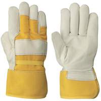 537FLRF Insulated Fitter's Gloves, One Size, Grain Cowhide Palm, Boa Inner Lining D. Morneault & Fils