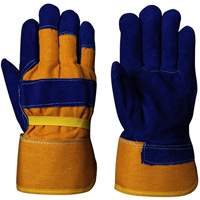 655 Insulated Fitter's Gloves, One Size, Split Cowhide Palm, Boa Inner Lining D. Morneault & Fils