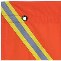 353 Flag with Reflective Tape, Polyester D. Morneault & Fils