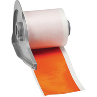 All-Weather Permanent Adhesive Label Tape, Vinyl, Orange, 2" Width D. Morneault & Fils