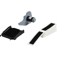 Raised Panel Labels, Polyester, 1" L x 4" H, Black D. Morneault & Fils