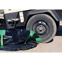 Berme Ultra-Containment Berm, Capacit&eacute; 179 gal. US, 4' la x 6' lo x 12" h, Paroi &agrave; piquets D. Morneault & Fils