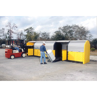 P20 Plus Ultra-Hard Top Spill Pallets sans drain, 312" lo x 79" la x 62" h, Capacit&eacute; de charge 9000 lb D. Morneault & Fils