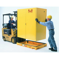 Double Drum Ultra-Safety Cabinet Bladder System, 63" lo x 38,5" la x 6,3" h, Capacit&eacute; de charge 3000 lb D. Morneault & Fils