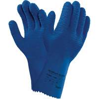 Alphatec&reg; 62-401 Gloves, Size 7, 12.6" L, Rubber Latex, Cotton Inner Lining D. Morneault & Fils