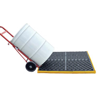 Ultra-Spill Deck flexible, 4 barils, Capacit&eacute; de d&eacute;versement 22 gal. US, 48" x 48" x 2,5" D. Morneault & Fils