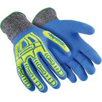 Rig Lizard&reg; Fluid 7102 Cut-Resistant Gloves, Size 5/2X-Small, 13 Gauge, Nitrile Coated, Fibreglass/HPPE Shell, ASTM ANSI Level A4 D. Morneault & Fils