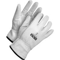Puncture-Resistant Driver Gloves, Small, Grain Goatskin Palm D. Morneault & Fils