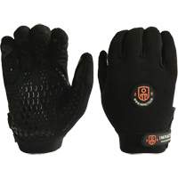 Gants de m&eacute;canicien anti-chocs, 7/Petit, Paume en Synth&eacute;tique/Su&egrave;de, Poignet &eacute;lastique/Boucle et crochet D. Morneault & Fils