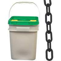 Heavy-Duty Plastic Safety Chain, Black D. Morneault & Fils