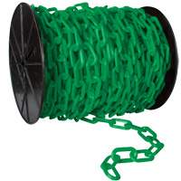 Heavy-Duty Plastic Safety Chain, Yellow D. Morneault & Fils