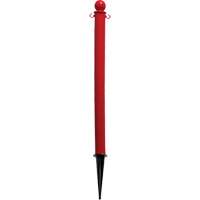 Colonnettes de sol, Rouge D. Morneault & Fils