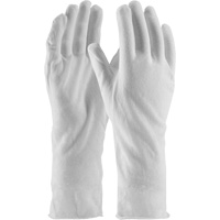 Gants d'inspection de qualit&eacute; sup&eacute;rieure CleanTeam, Coton, Poignet Non ourl&eacute;, Taille unique D. Morneault & Fils