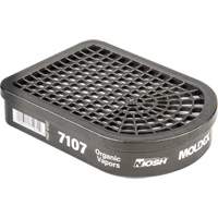 Cartouche pour respirateur semi-rectangulaire, Cartouche gaz/vapeur, Vapeur organique D. Morneault & Fils