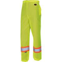 5670 Traffic Safety Pants, Polyester, 2X-Small/X-Small, High Visibility Lime-Yellow D. Morneault & Fils