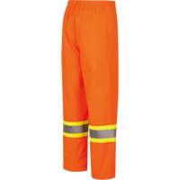 5627W Women's Waterproof Bib Pants, Polyester/Polyurethane, X-Small, High Visibility Orange D. Morneault & Fils