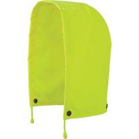 5401H Capuchon pour manteau de s&eacute;curit&eacute; imperm&eacute;able haute visibilit&eacute; ind&eacute;chirable en 300D trilob&eacute;, Jaune lime haute visibilit&eacute;, Polyester D. Morneault & Fils