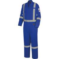 7709A "The Rock" FR-Tech&reg; High Visibility FR/Arc Rated Coveralls, Size 36, Royal Blue, 10 cal/cm² D. Morneault & Fils