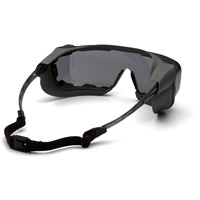 Cappture Plus Safety Goggles, Grey Lens, Anti-Fog, Closed Vent D. Morneault & Fils