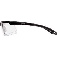 Lunettes de lecture H2MAX avec monture noire, Antibu&eacute;e, Transparent, Dioptrie 2,0 D. Morneault & Fils